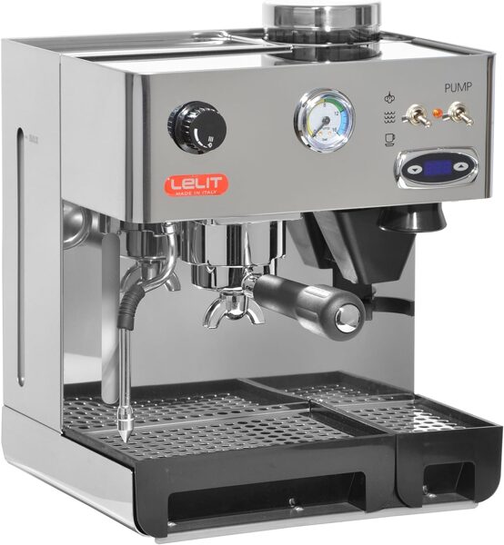 Lelit PL042TEMD Espresso and Cappuccino Machine, 2.7 Litres